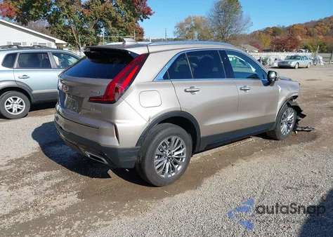 2024 Cadillac Xt4 Awd Premium Luxury из США, поврежденный, VIN 1GYFZDR41RF202136